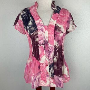 Signature by Larry Levine Button Down Tip Size S EUC